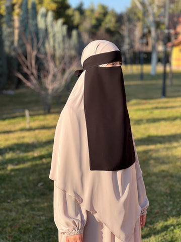نقاب طبقتين عملي